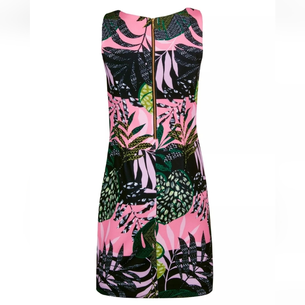 Christian Siriano Womens Black Lined Sleeveless Square Neck Mini Sheath Dress XS - Picture 2 of 6